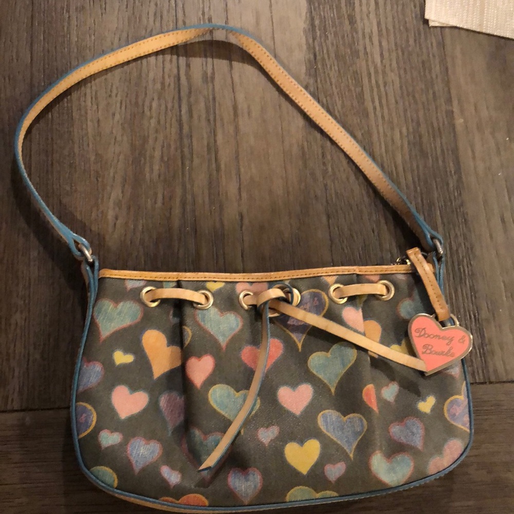 Vintage heart dooney & bourke purse